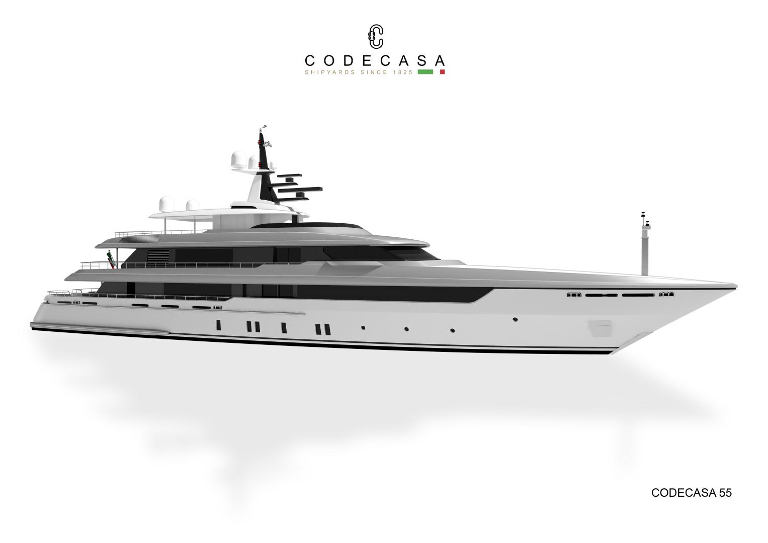 Codecasa 55 e la costruzione di un nuovo yacht