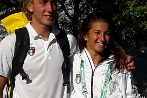 Comincia alla grande l'Olimpiade di Giorgia Speciale e Nicolò Renna
