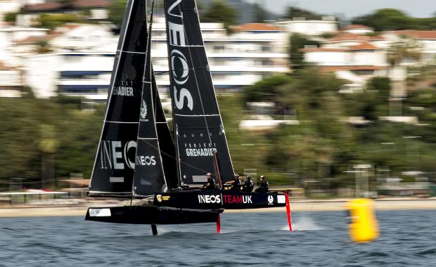 Boat of the day - the Ben Ainslie-skippered INEOS TEAM UK