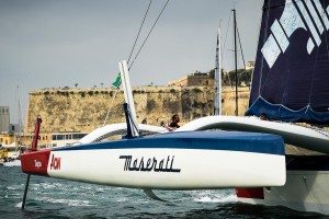 Giovanni Soldini e il Team di Maserati Multi 70 partiti per la 39a Rolex Middle Sea Race