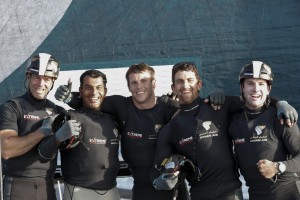 Il Team Oman Air conquista la prima vittoria alle Extreme Sailing Series