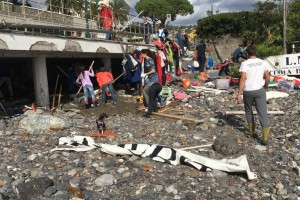 Lega Navale di Santa Margherita Ligure: le strutture distrutte dalla mareggiata