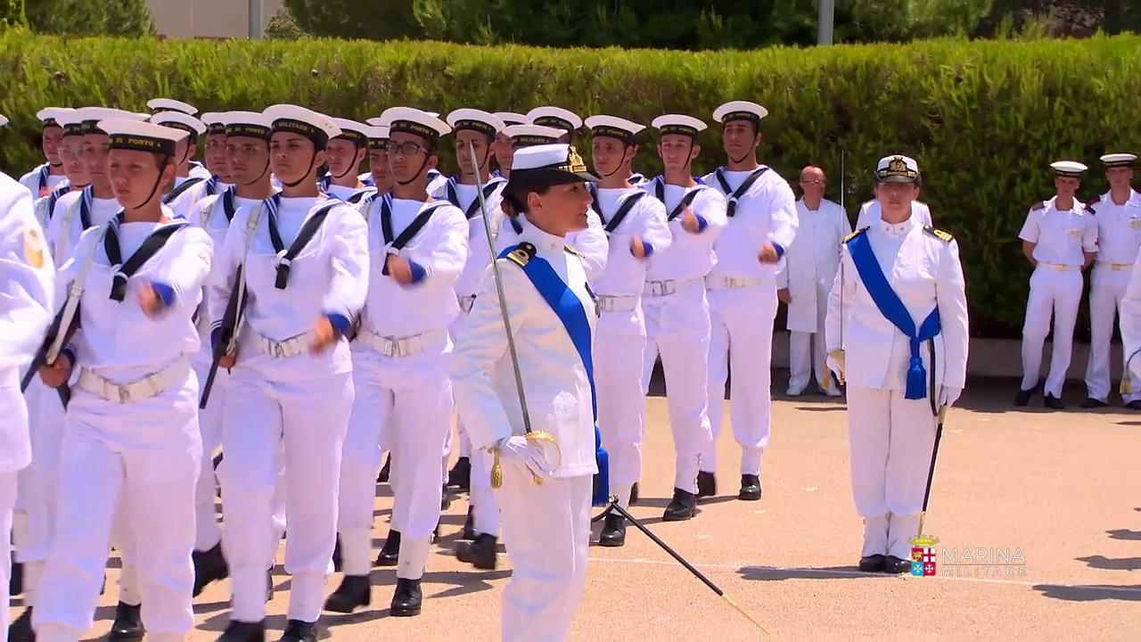 Gli allievi dell’Accademia Navale giurano fedelta' alla Patria