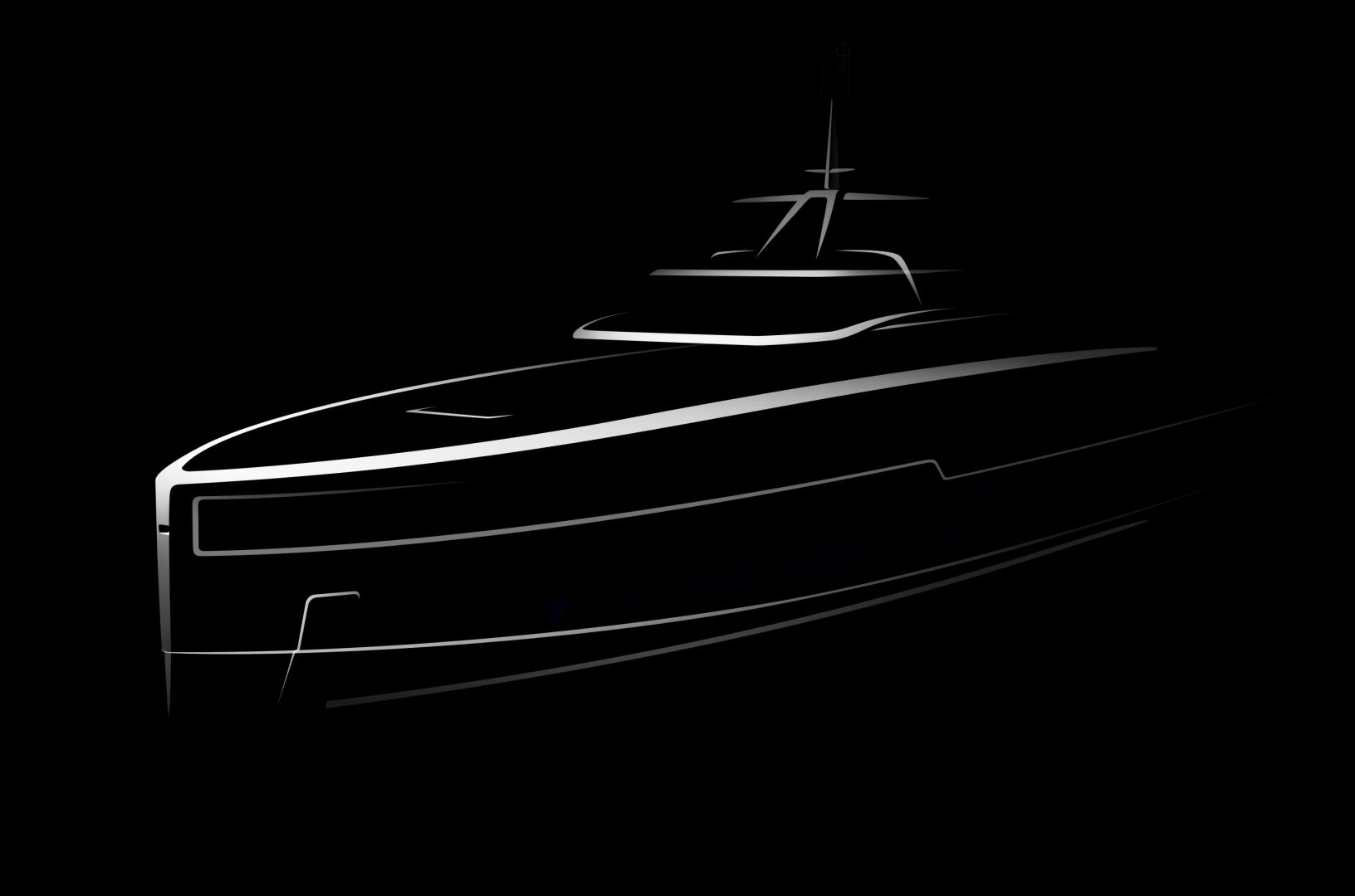 The new Baglietto 40m RPH in all aluminum expected in 2020