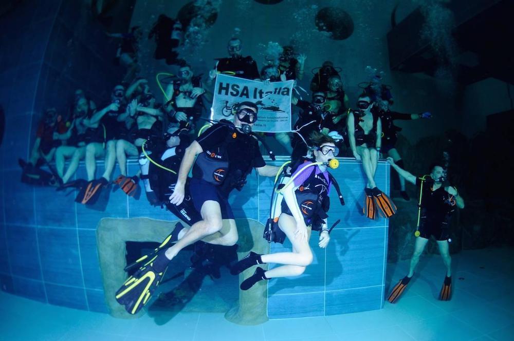 HSA evento subacquea disabilita P9 low