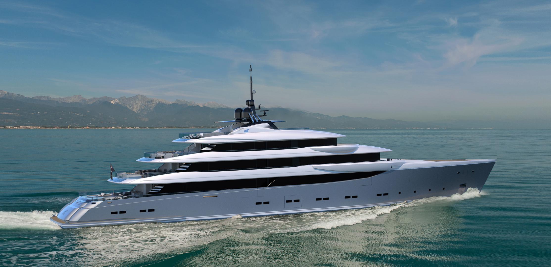 CRN presenta She, progetto del nuovo yacht custom di 70 metri
