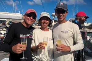 Champagne sailing conditions, on and off the water, plus great racing are in store for everyone at this year's BVISR. Class winner, Jeremi Jablonski and crew on the Hanse 430 Avanti (USA) are back for more of the same! Copyright: Michelle Slade