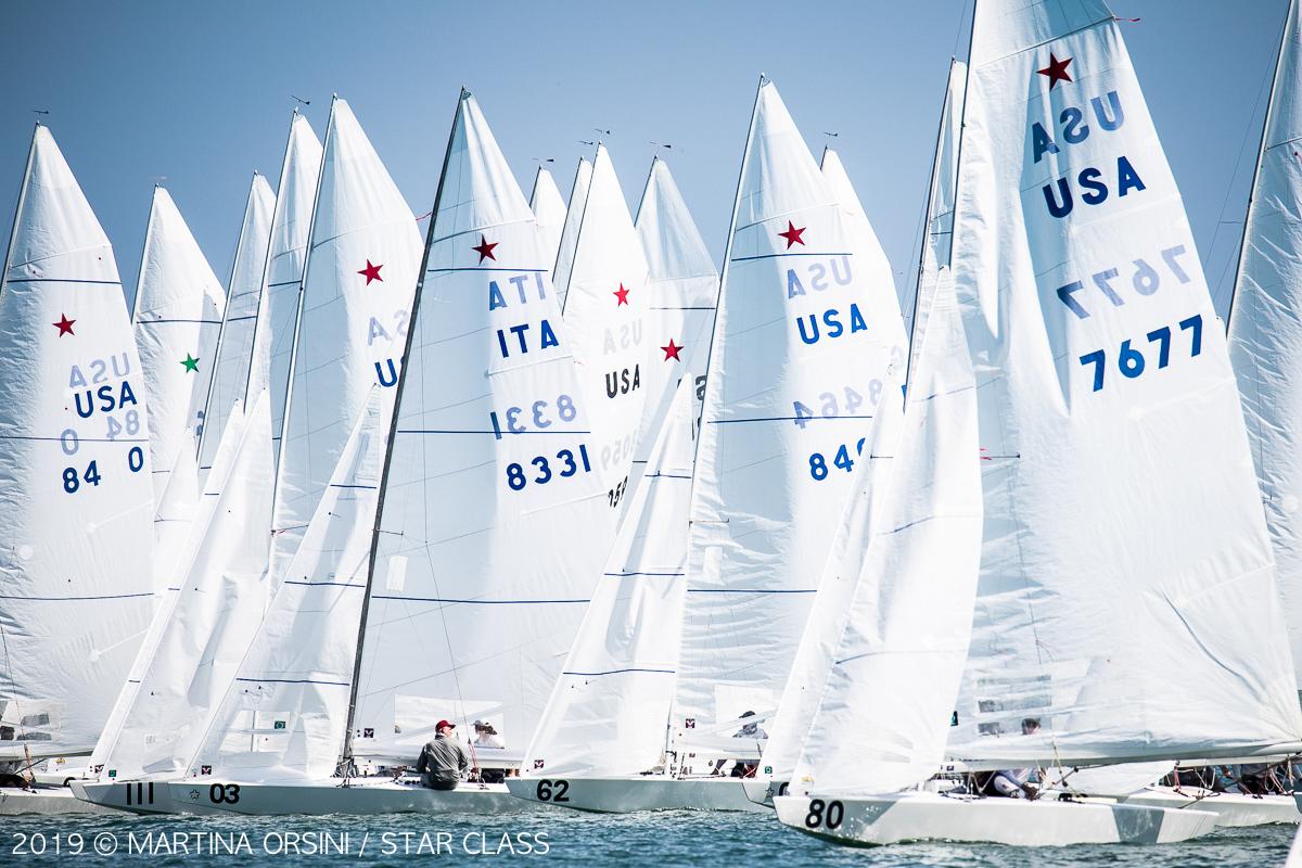 One race on the opening day of the inaugural Star Junior World Championship in Miami