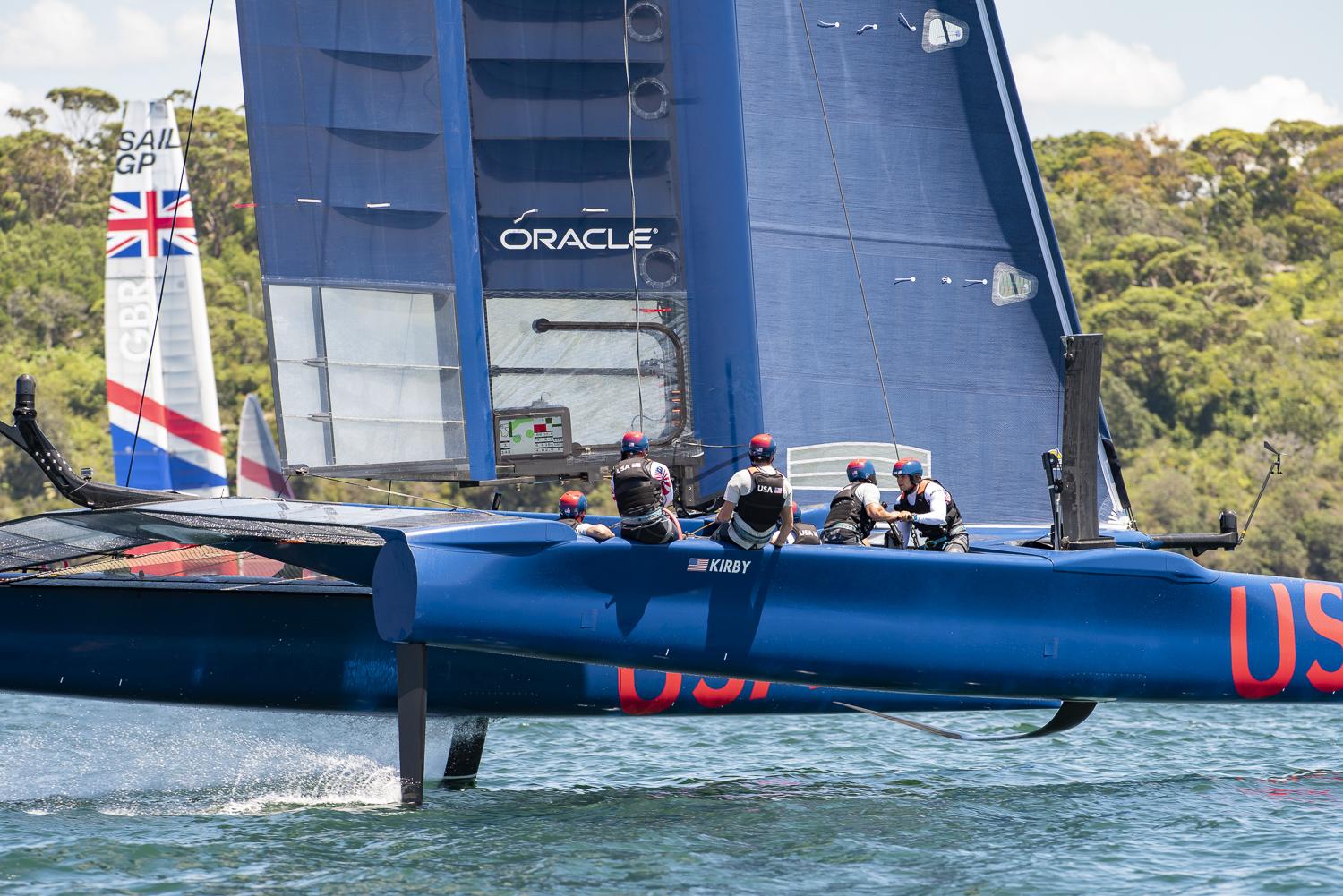 SailGP powered by wind and Oracle Cloud