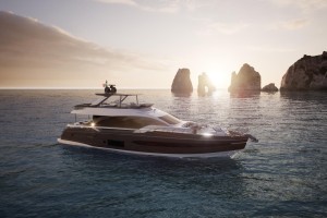 Azimut 76 Fly, il primo rendering