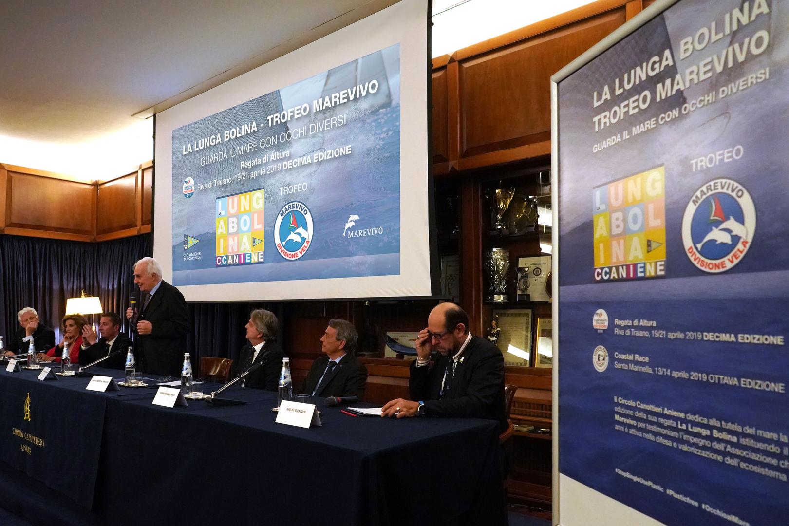 Conferenza stampa di presentazione de La Lunga Bolina - Trofeo Marevivo: “Una serata veramente speciale”