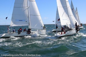 Day One of the Port of Los Angeles Harbor Cup regatta
