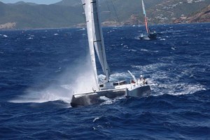 Greg Slyngstad's Bieker 53 catamaran will have well-known US sailor and Olympian, Jonathan McKee calling tactics for the BVI Spring Regatta