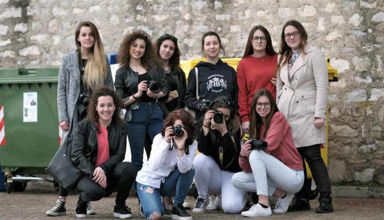 Le ragazze del corso del 2018 a Gargnano