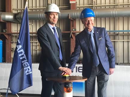 Windstar cuts the first steel at italian shipyard Fincantieri