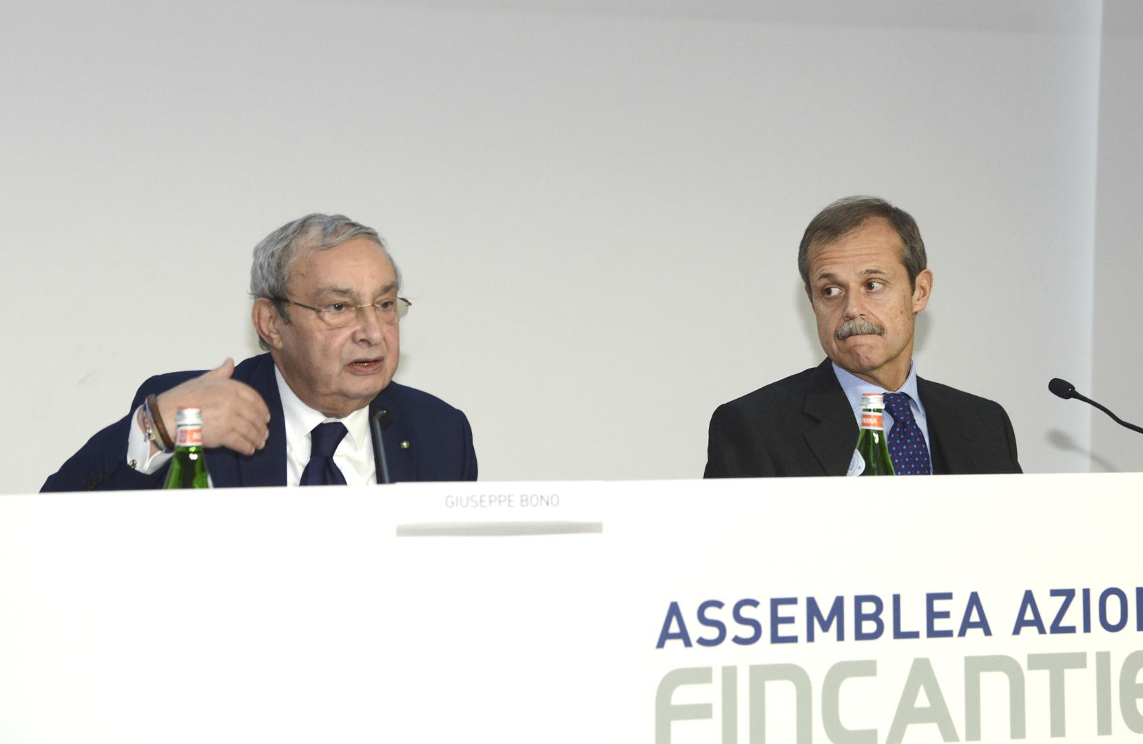 Fincantieri: Giuseppe Bono confirmed as Chief Executive Officer