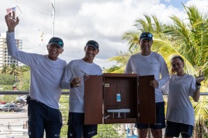 Alessandro Rombelli, Francesco Bruni, Giorgio Tortarolo and Tea Faoro, are the winners of the 2019 Melges 20 World Championship