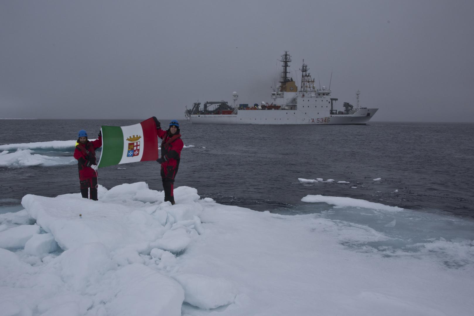 La Marina Italiana al Polo Nord