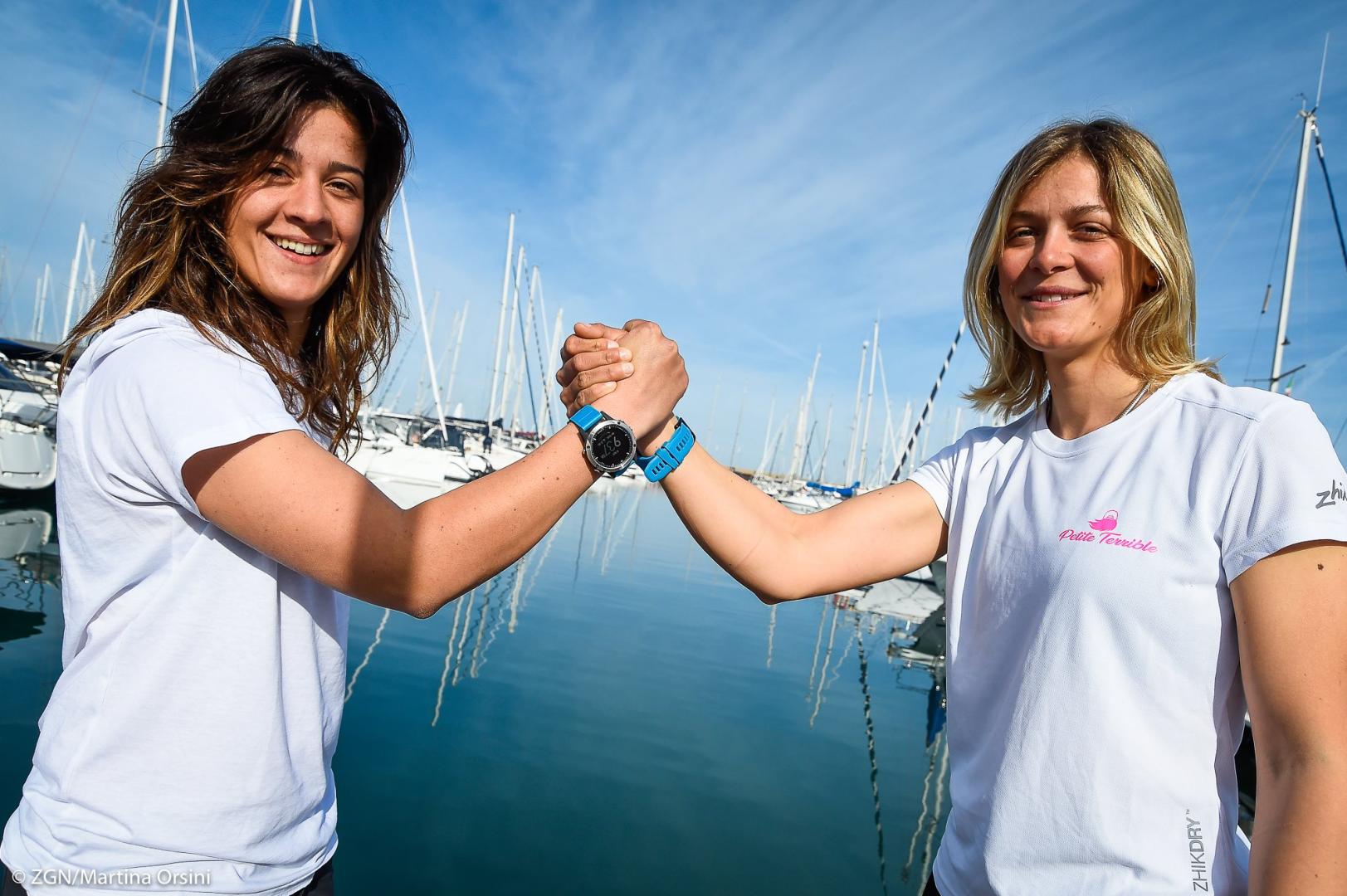 Claudia Rossi ed Erica Ratti a Genova per le World Cup Series