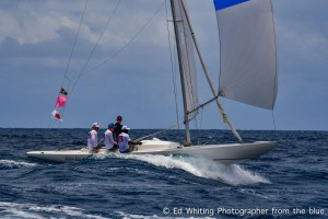 Dragon Class winner Rocco Falcone's Antigua young Yacht Club team