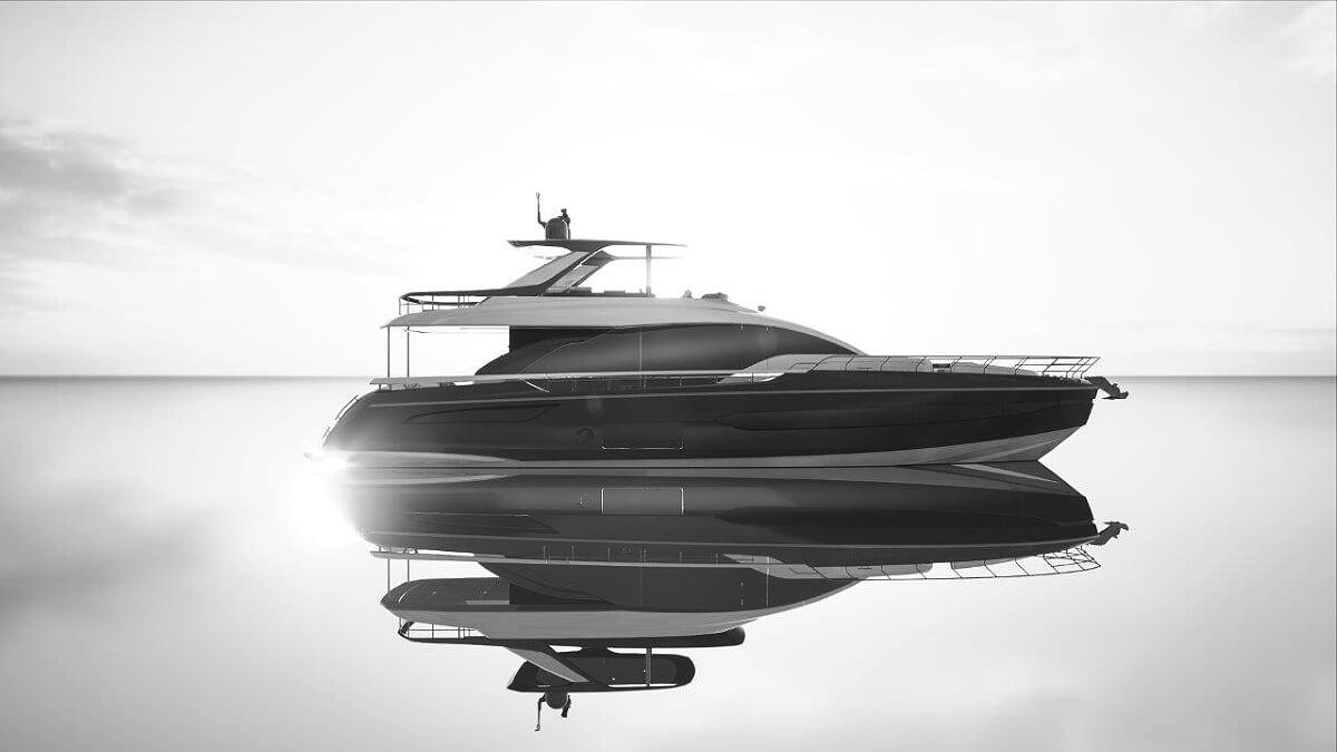 Azimut 78, a flagship of technology and style