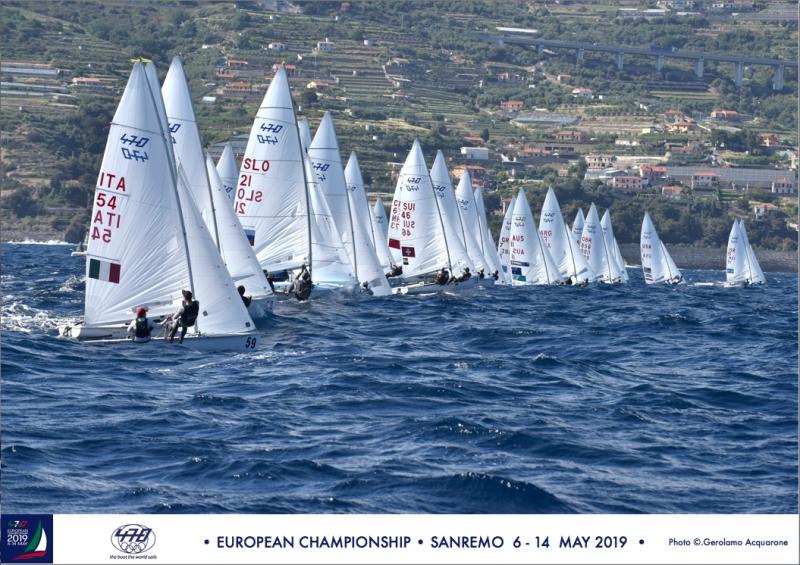 Olympic Sailing - 470 Europeans, Sanremo at its best