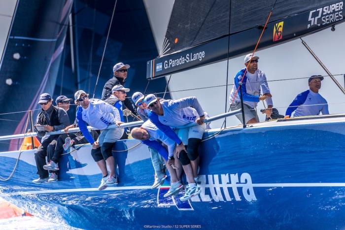 Azzurra leads the 52 Super Series right from the start