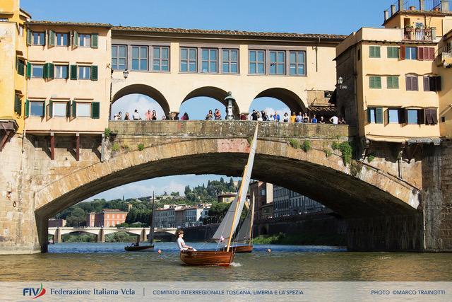 Con la Federazione Italiana Vela e la II Zona Fiv si regata in Arno