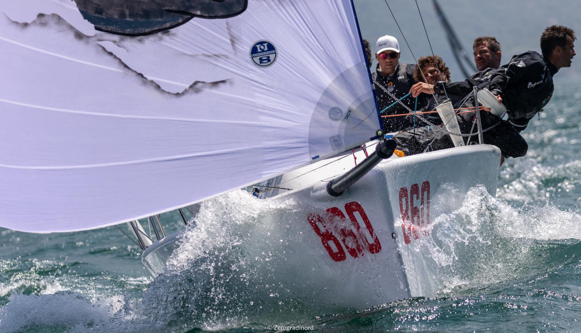Melges 24 European Sailing Series, Bombarda Racing inizia da par suo