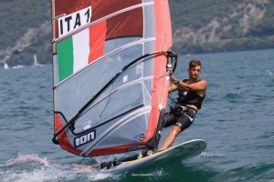 Allenamenti windsurf olimpico sul Garda Trentino (foto Elena Giolai)