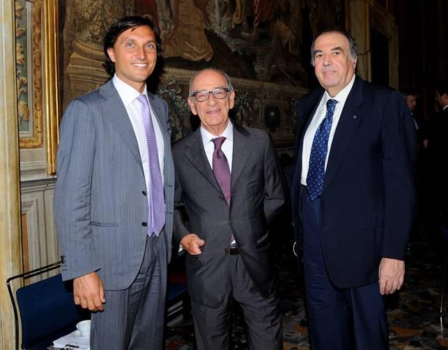 Collegio dei Revisori: da sinistra: Roberto Coccia, Bernardo Cirillo (presidente), Carlo Lomartire