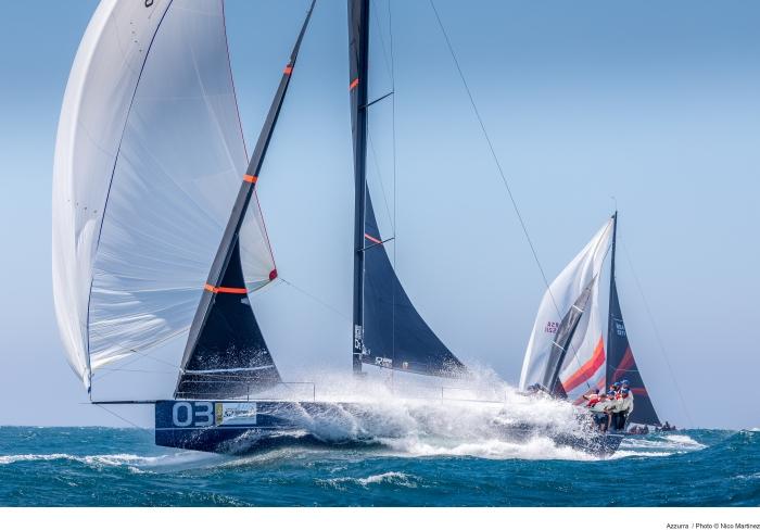 Azzurra holds on to second place at the Cascais 52 Super Series