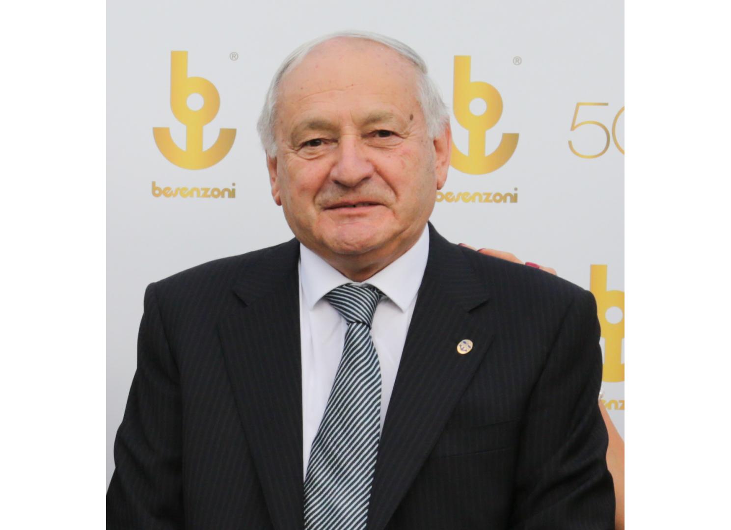 Giovanni Besenzoni, fondatore e presidente della Besenzoni SpA
