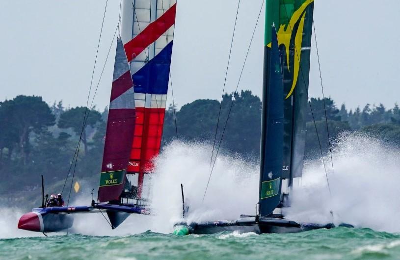 Tom Slingsby's confidence allowed him to rise above conditions that challenged the rest of the fleet