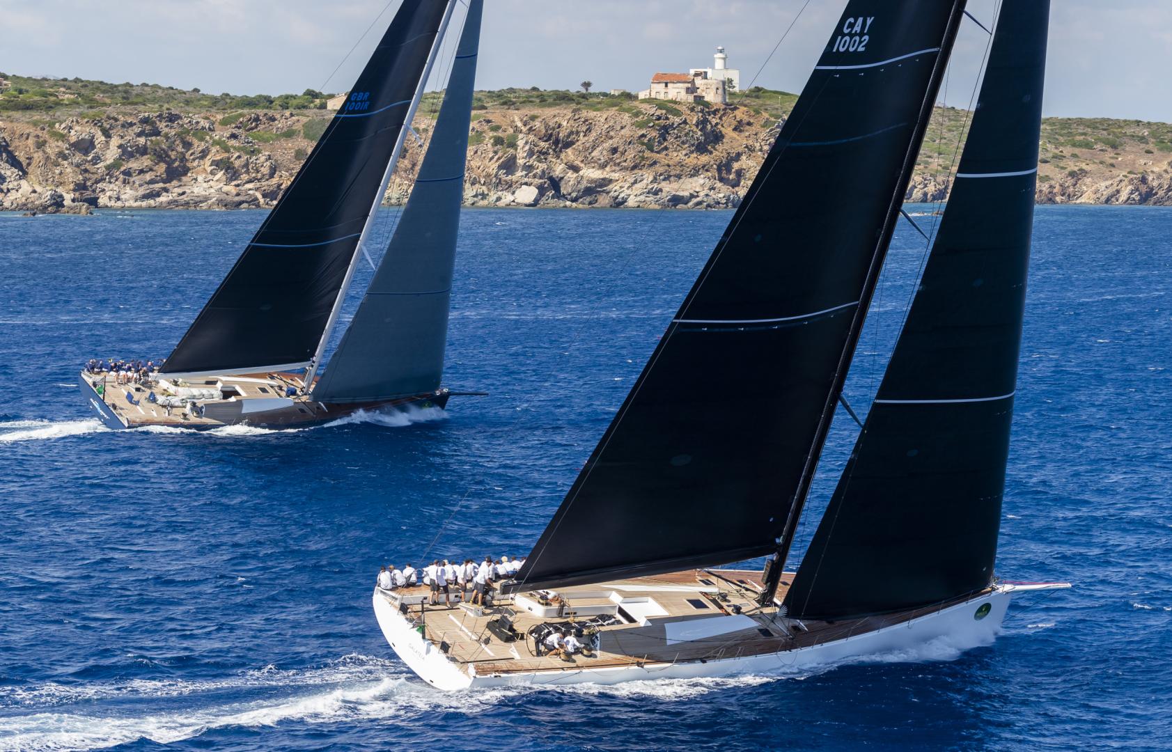 Largest and fastest gather for 30th Maxi Yacht Rolex Cup