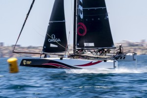 Alinghi returns as defending champion of the last Extreme Sailing Series event held in Muscat