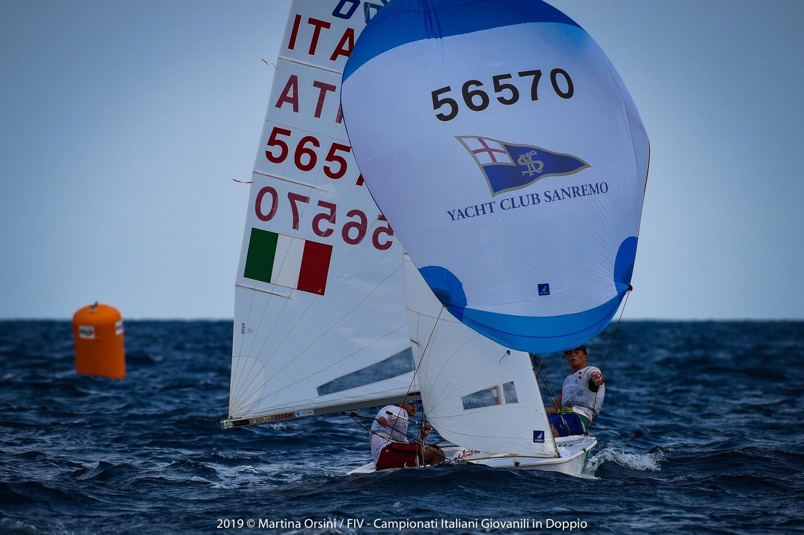 Atleti dello Yacht Club Sanremo