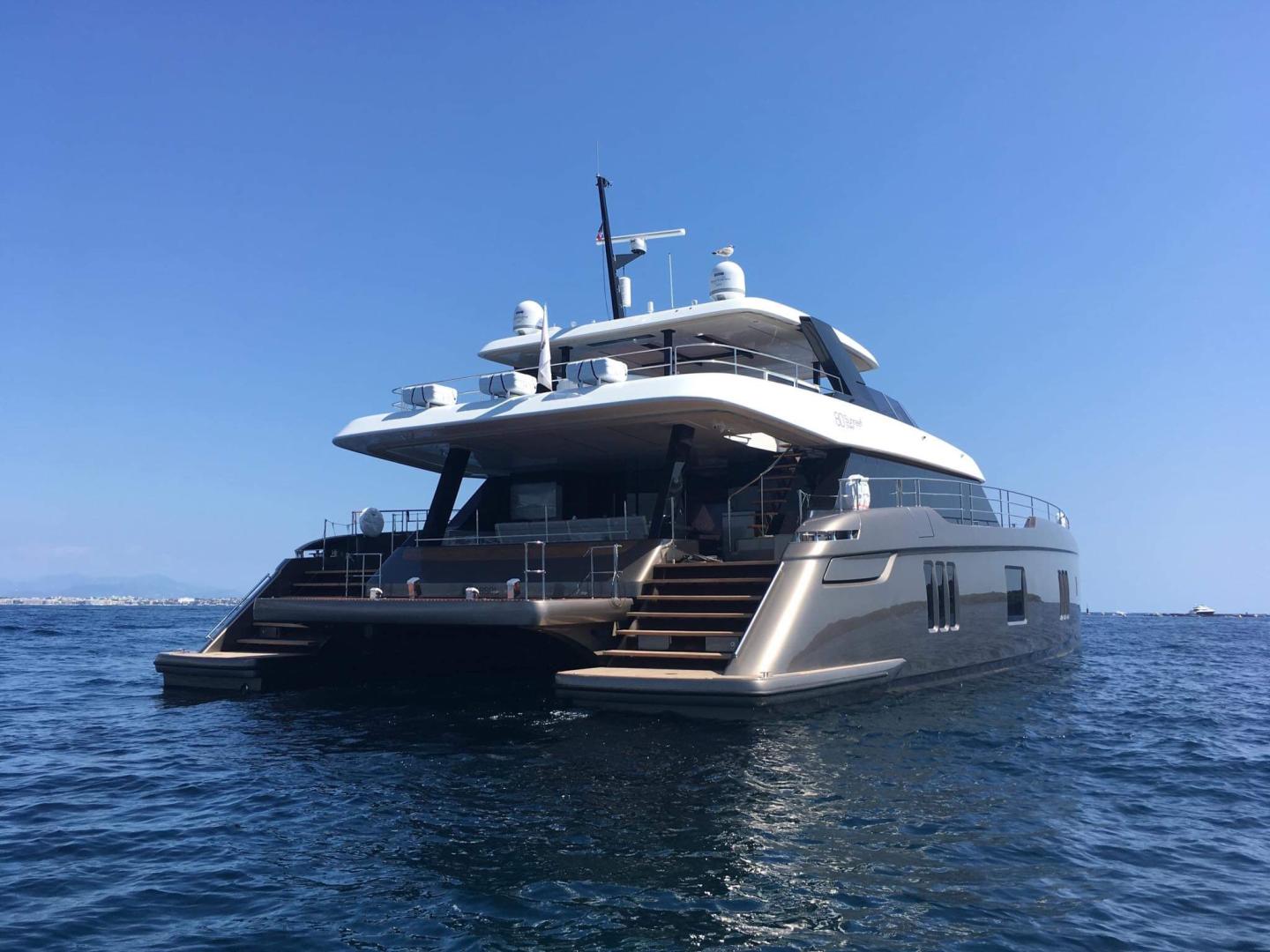 The 80 Sunreef Power Unveiled at the Cannes Yachting Festival 2019