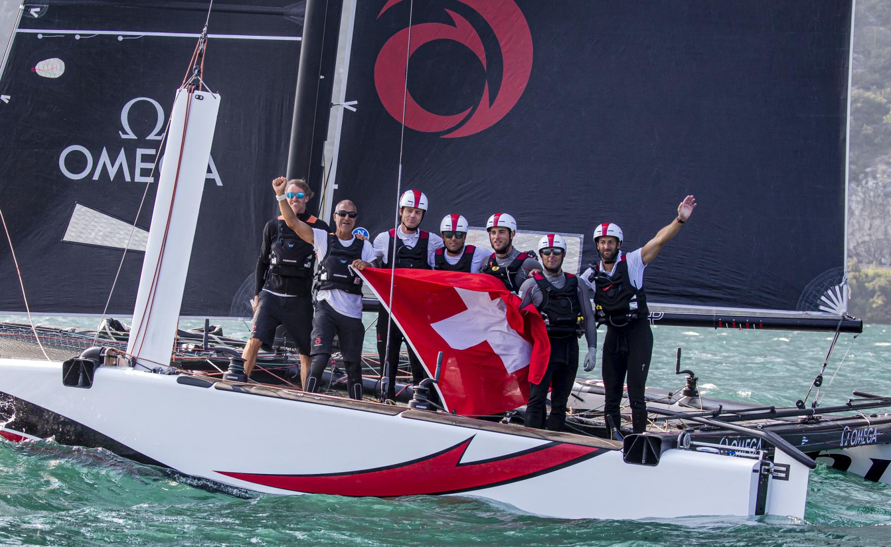 GC32 Racing Tour: Alinghi claims GC32 Riva Cup by a whisker