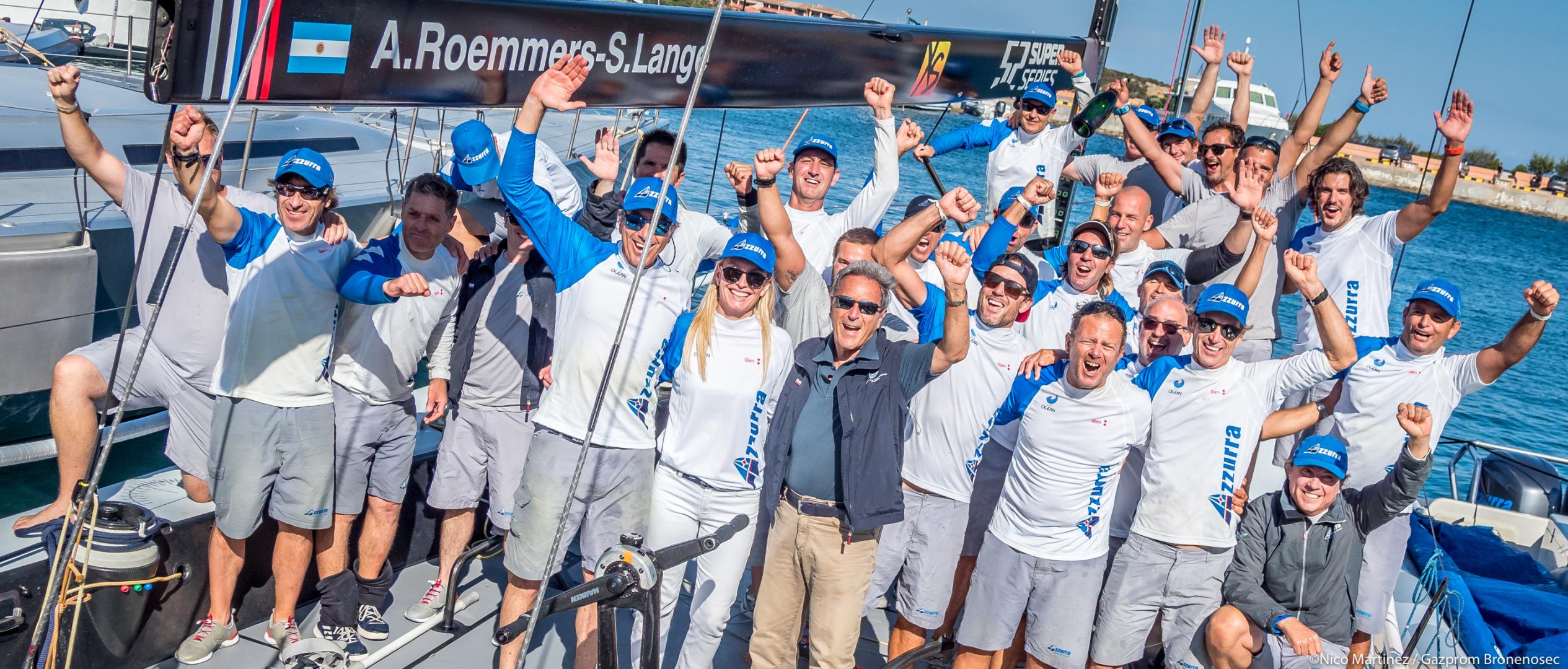 Azzurra Secure Dream 2019 Title Triumph On Own Home Waters Off Porto Cervo