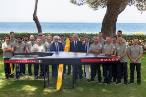 La presentazione del Team Luna Rossa Prada Pirelli a Mondello