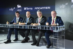 Eni, CDP, Fincantieri and Terna join forces to create a new company for the construction of wave energy power stations on an industrial scale