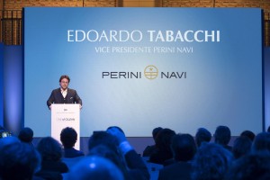 Edoardo Tabacchi alla presentazione di One Ocean Foundation