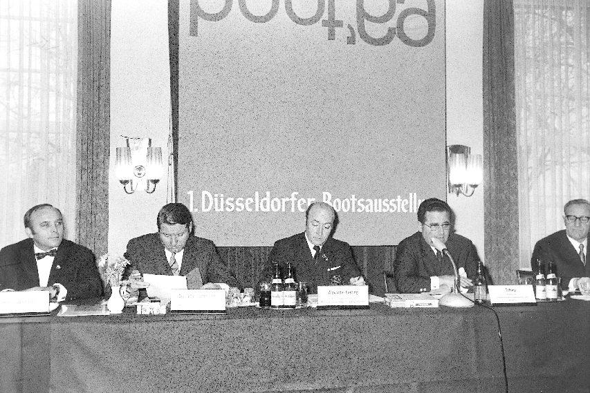 Today 50 years ago: Start of the 1st boot Düsseldorf