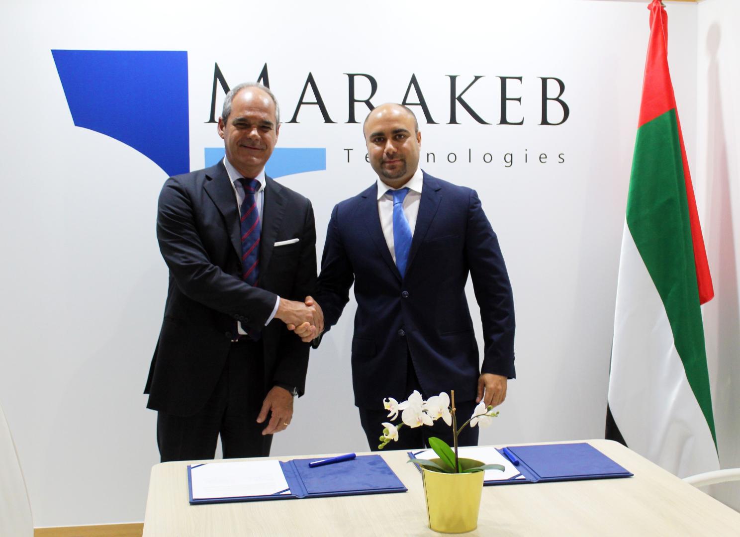 Giuseppe Giordo, General Manager of Fincantieri Naval Business and Basel Shuhaiber, Chief Executive Officer of Marakeb Technologies