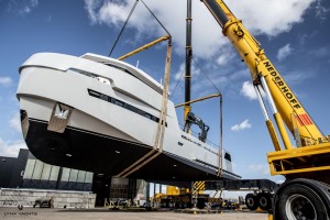 The launch of the new Lynx Yachts YXT 24 Evolution