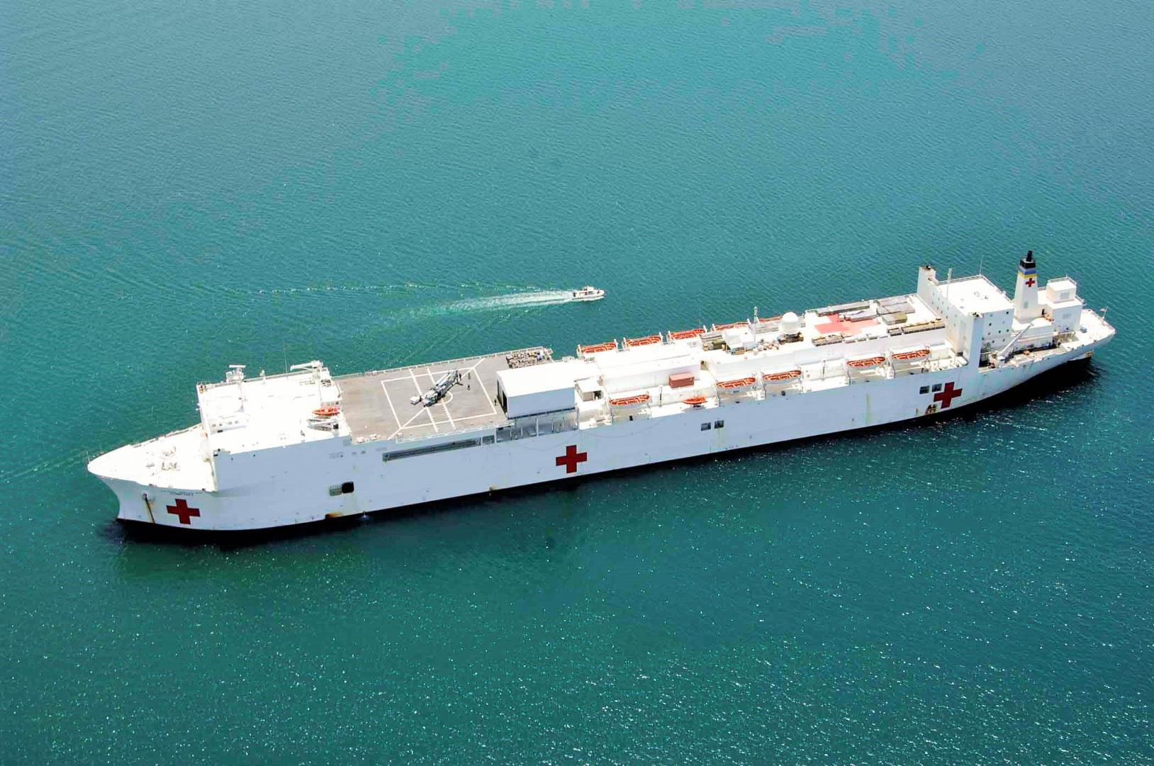 La nave ospedale USNS Comfort