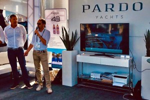 Fabio Planamente, CEO di Cantiere del Pardo al Miami Boat Show 2020