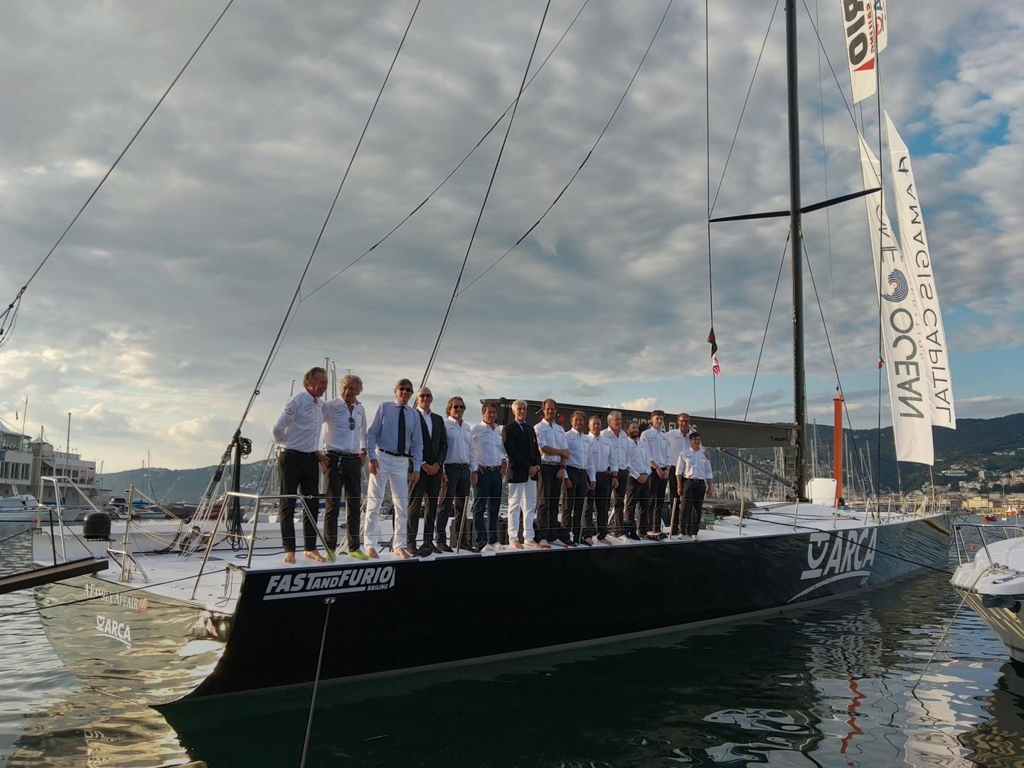 Il Fast and Furio Sailing Team presenta la stagione agonistica del Maxi 100 Arca SGR