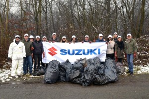 Suzuki clean up the world